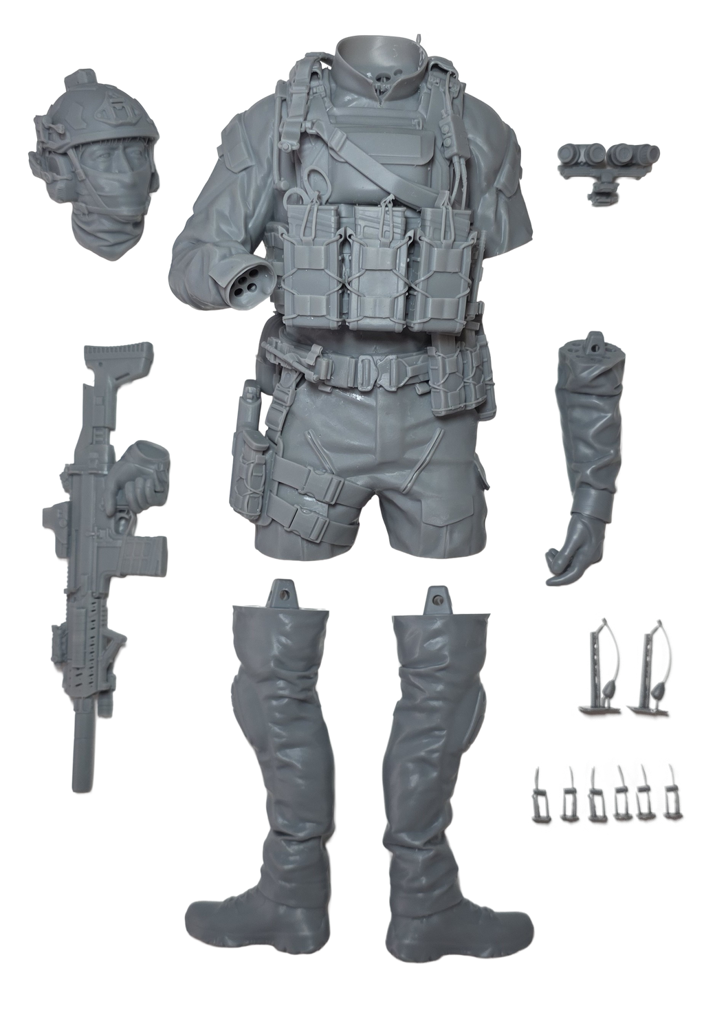 Shadow Tier Figures, Modern Military Figure - STF/001