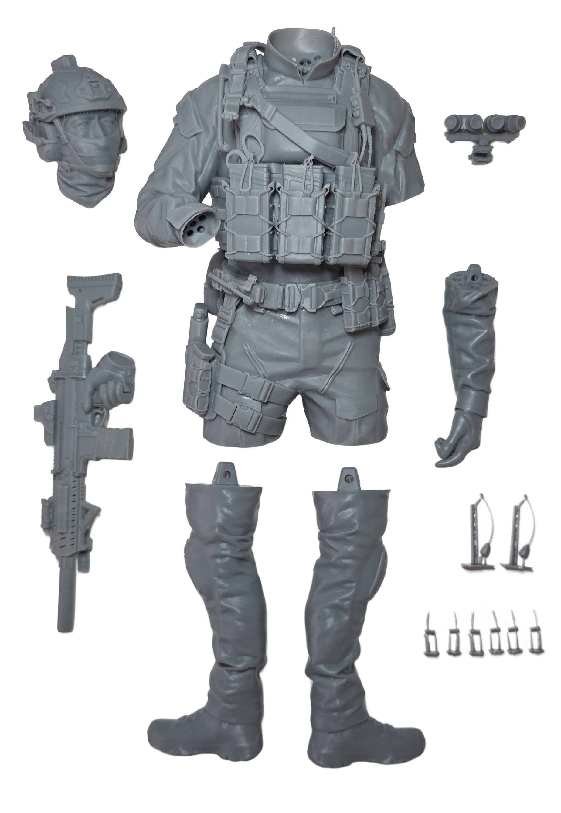 Shadow Tier Figures, Modern Military Figure - STF/001