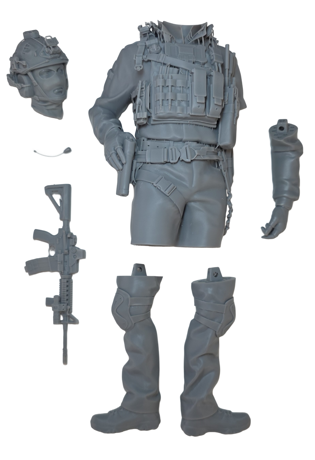 Shadow Tier Figures, Modern Military Figure - STF/002