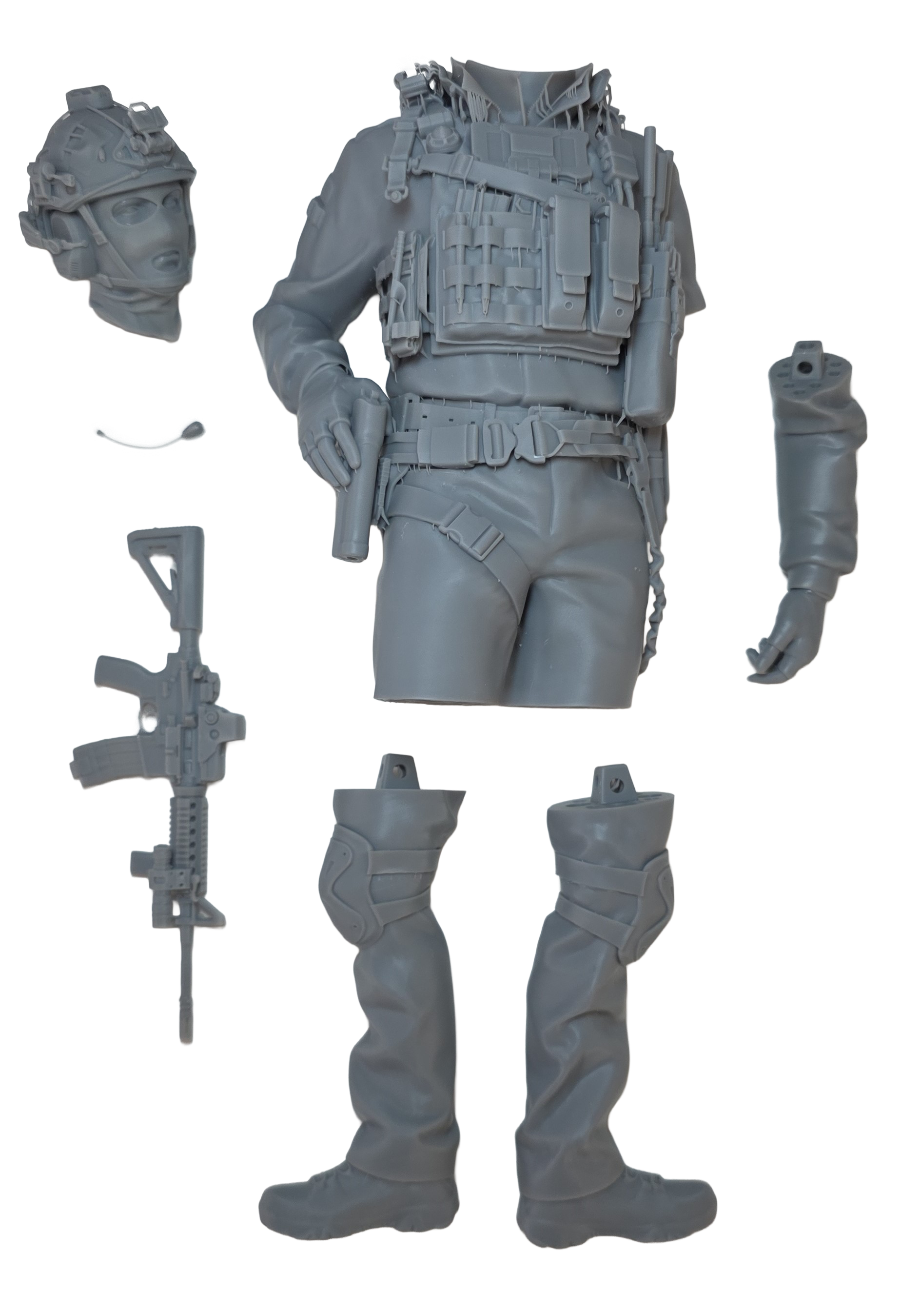Shadow Tier Figures, Modern Military Figure - STF/002