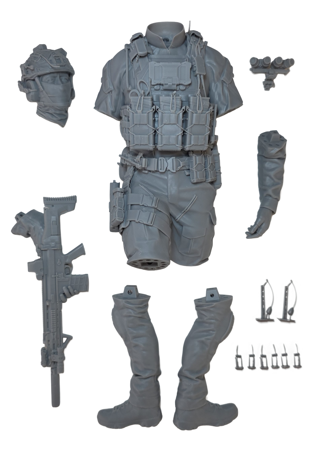 Shadow Tier Figures, Modern Military Figure - STF/003