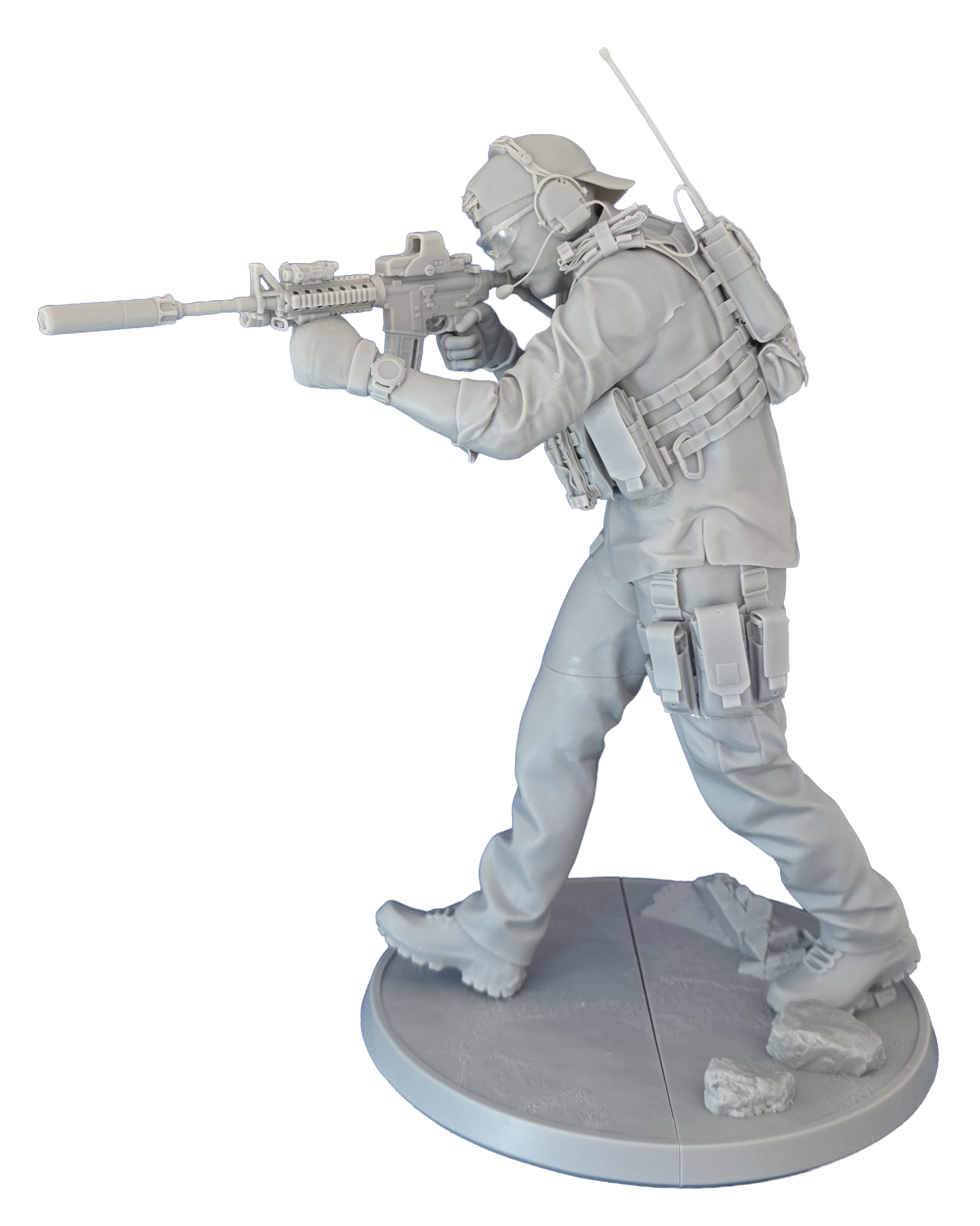 Shadow Tier Figures, Modern Military Figure - STF/004