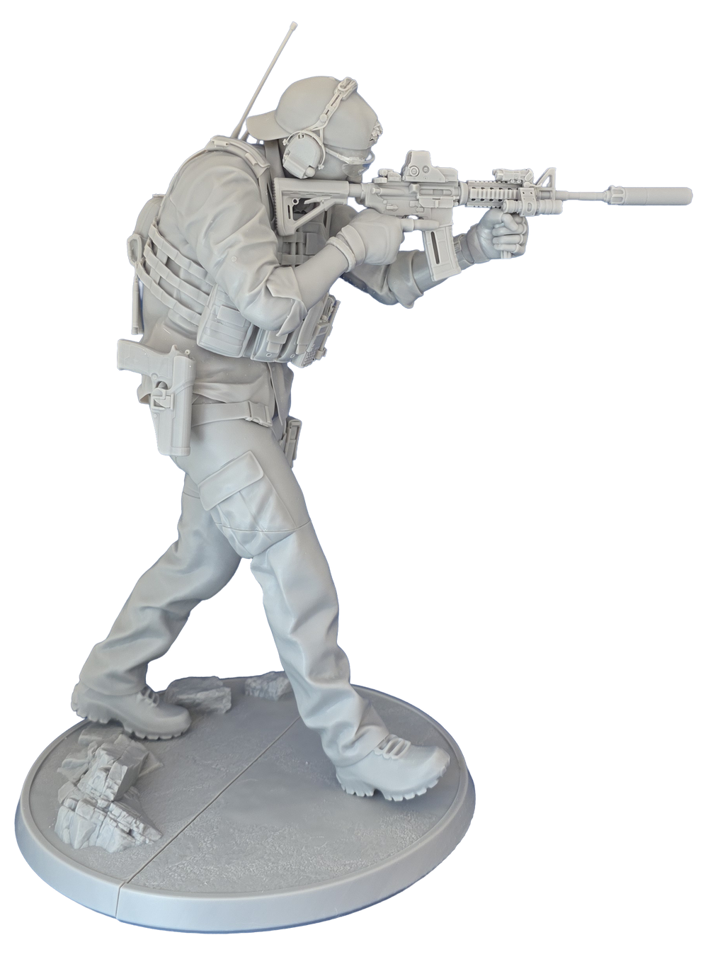Shadow Tier Figures, Modern Military Figure - STF/004