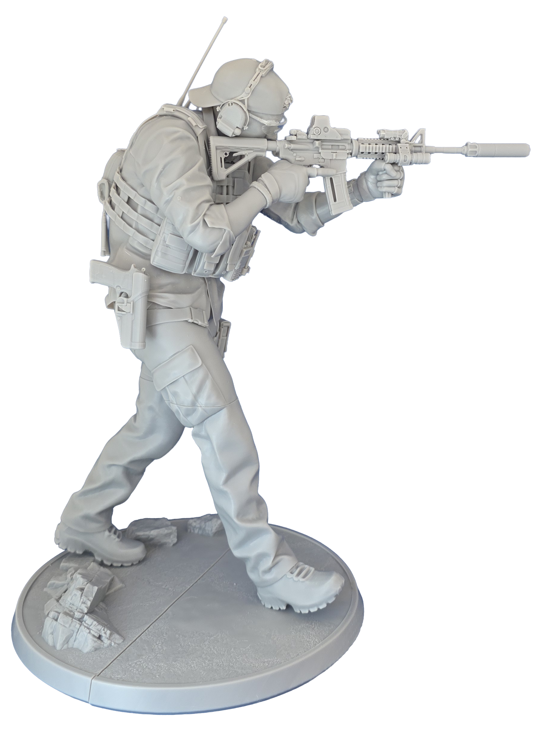 Shadow Tier Figures, Modern Military Figure - STF/004