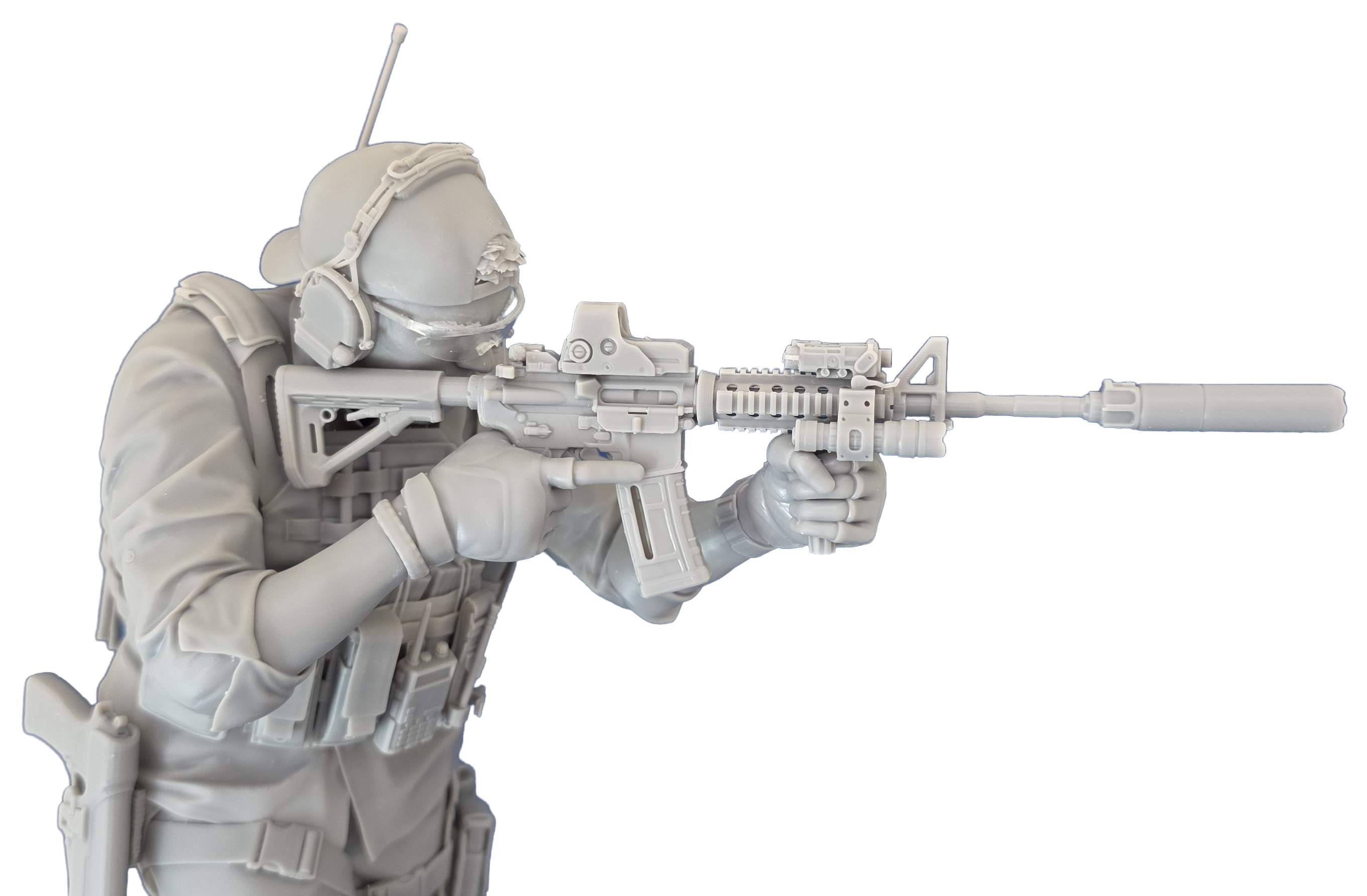 Shadow Tier Figures, Modern Military Figure - STF/004