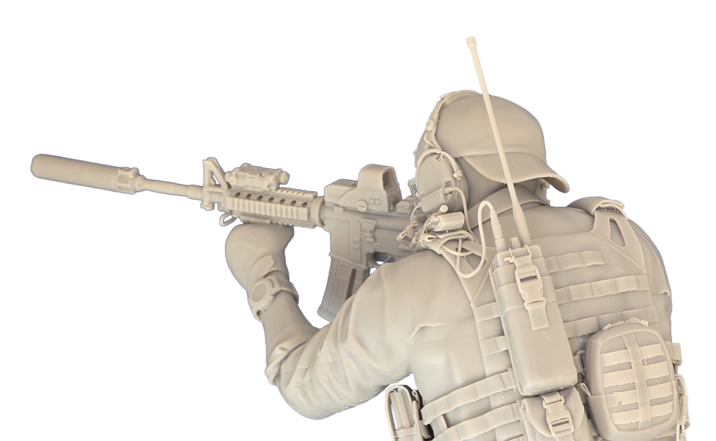Shadow Tier Figures, Modern Military Figure - STF/004