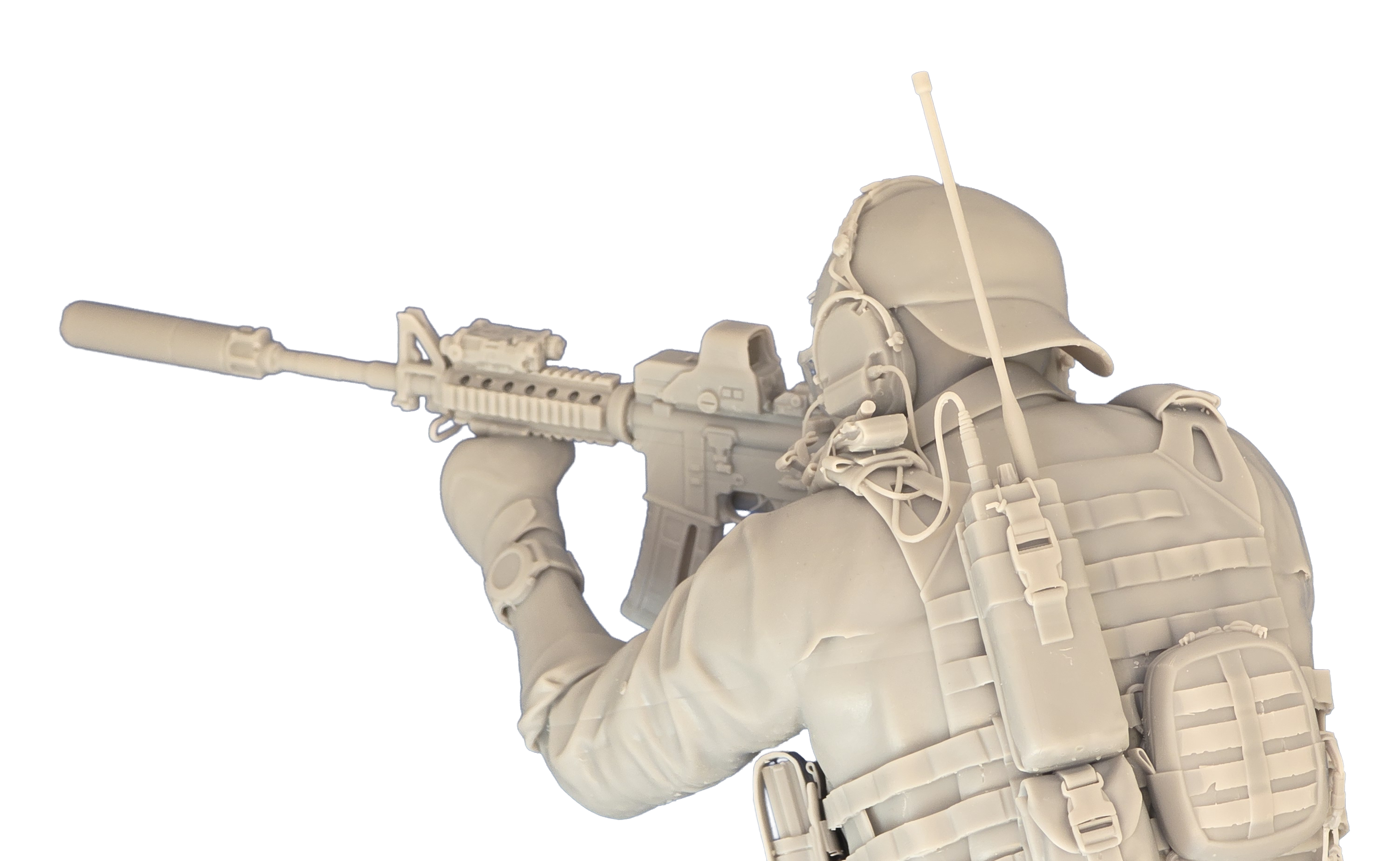 Shadow Tier Figures, Modern Military Figure - STF/004