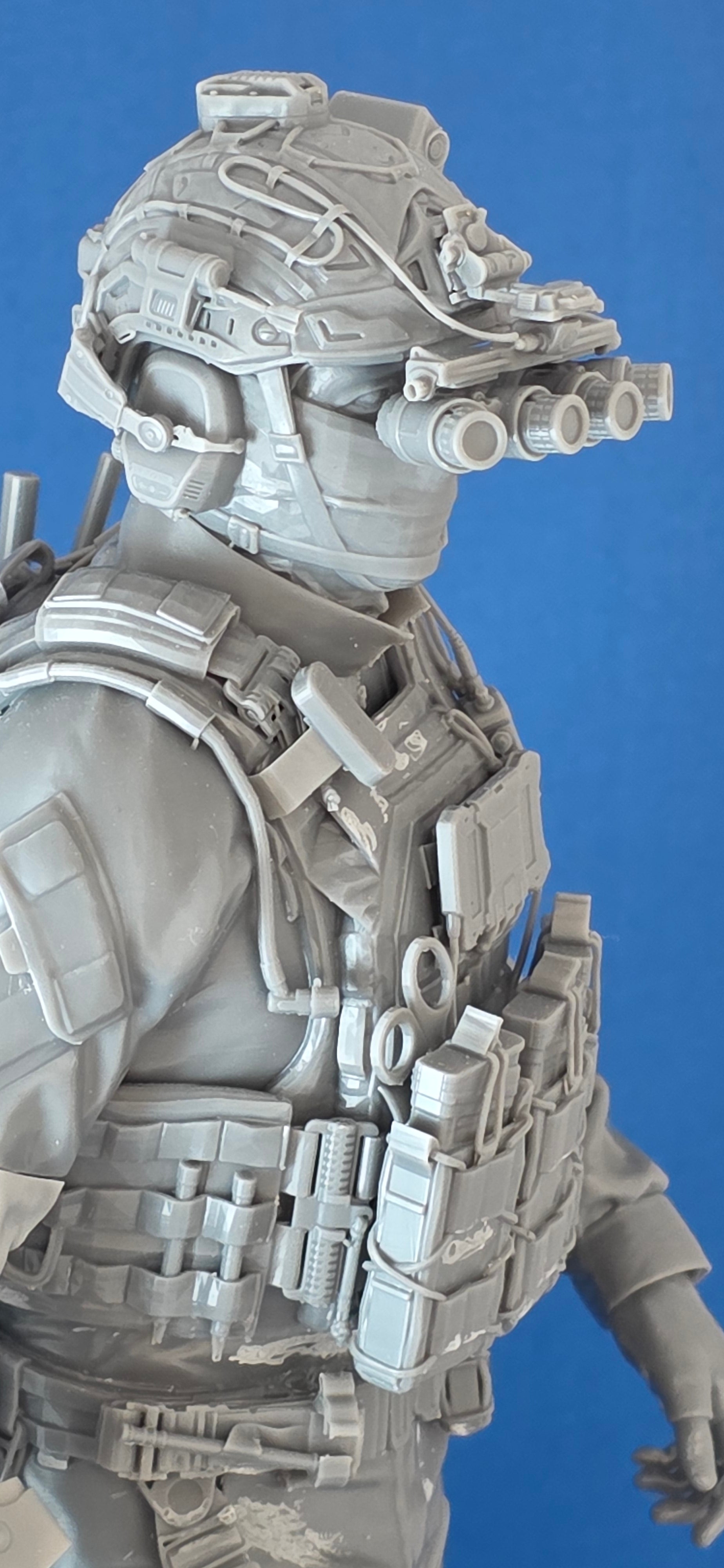 Shadow Tier Figures, Modern Military Figure - STF/003