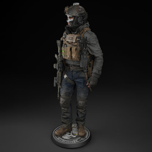 Shadow Tier Figures, Modern Military Figure - STF/002