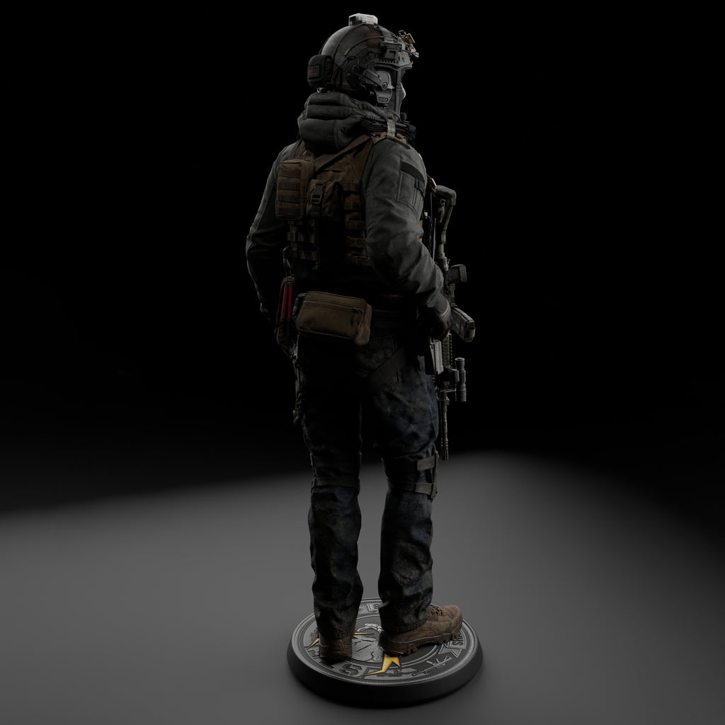 Shadow Tier Figures, Modern Military Figure - STF/002