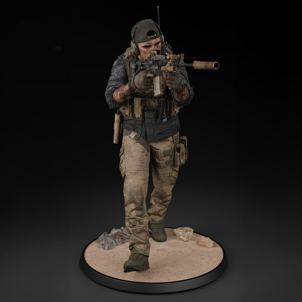 Shadow Tier Figures, Modern Military Figure - STF/004